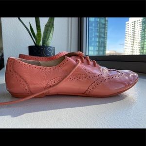 Cole Haan Salmon/Orange Oxford Dress shoes